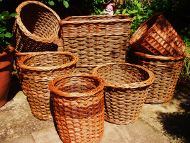 willow storage baskets